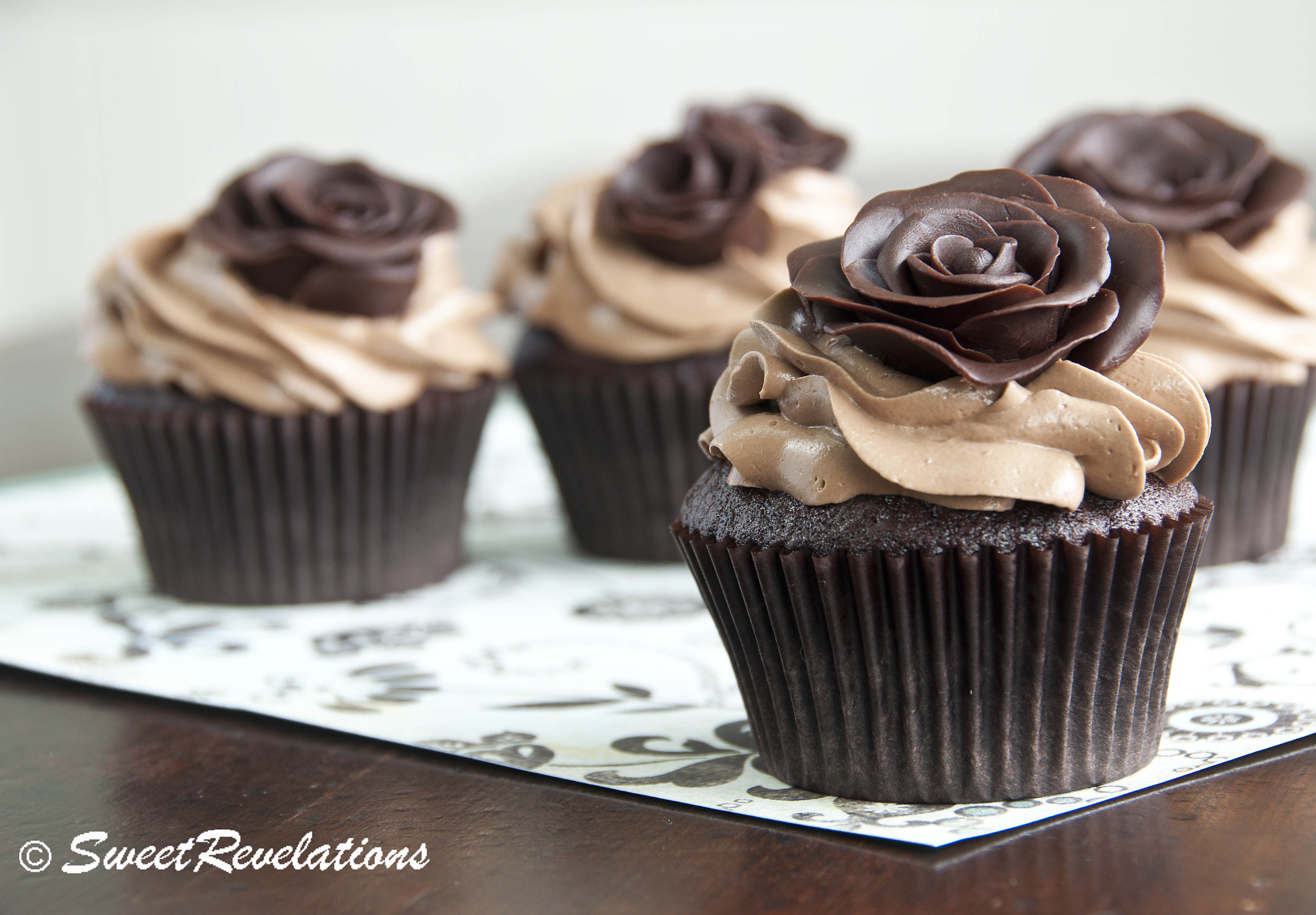 Beautiful Chocolate Cupcake