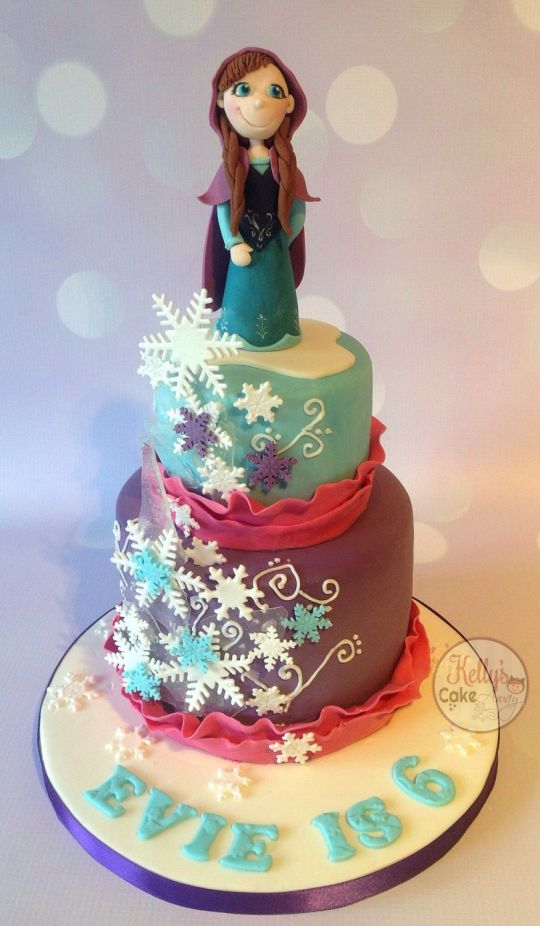 Birthday Cake Frozen Anna