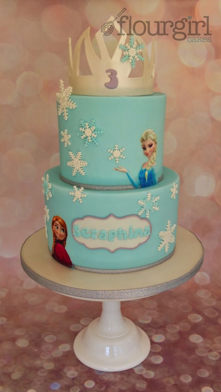 Birthday Cake Frozen Anna