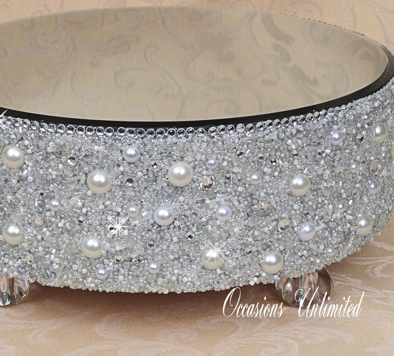 Bling Wedding Cake Stand Bling Wedding Cake Stand