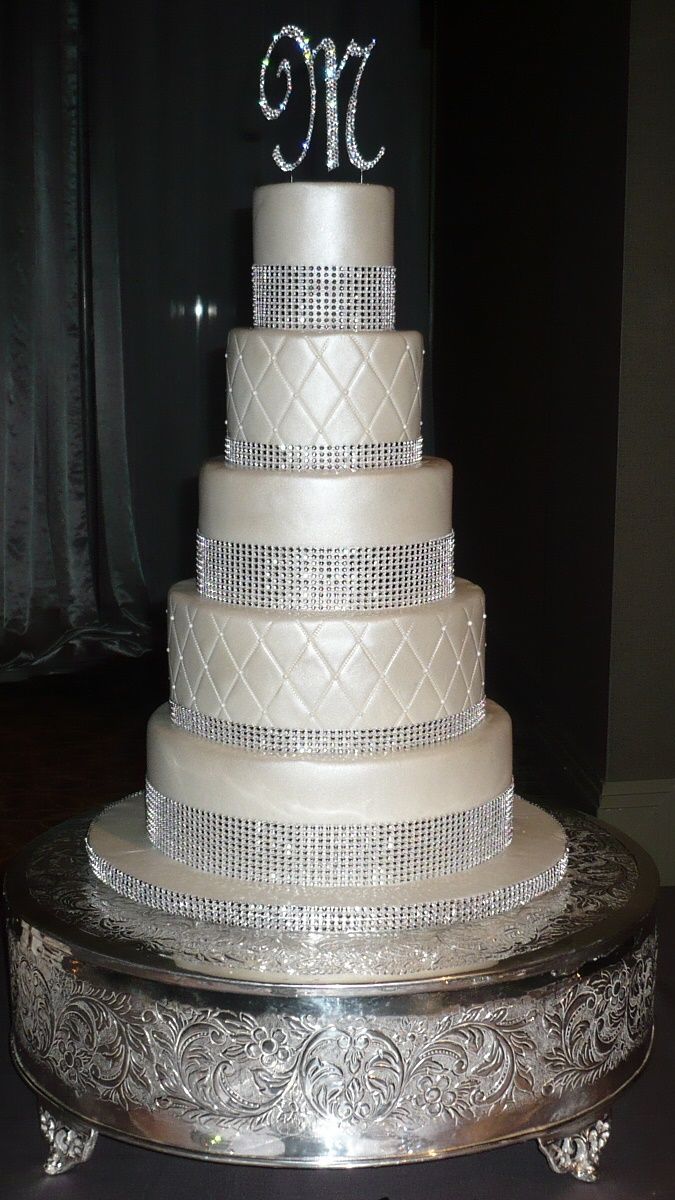 Bling Wedding Cake Bling Wedding Cake