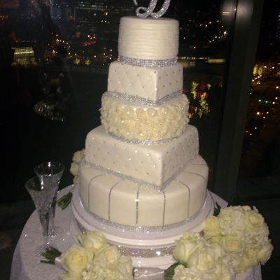 Bling Wedding Cake