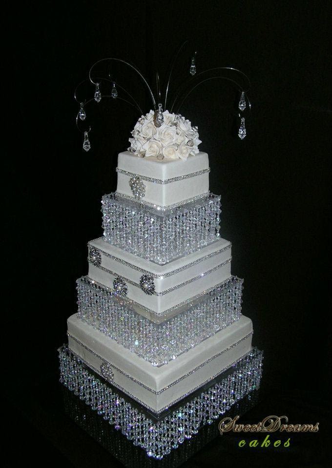 Bling Wedding Cake