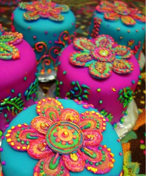 Bohemian Birthday Cake