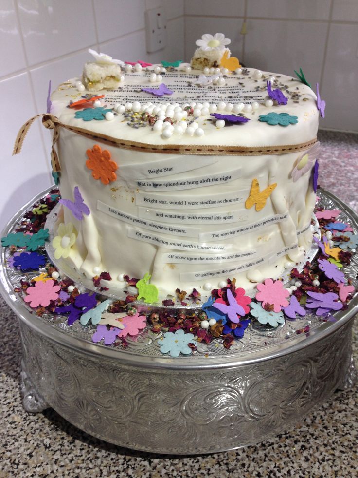Bohemian Themed Birthday Cake