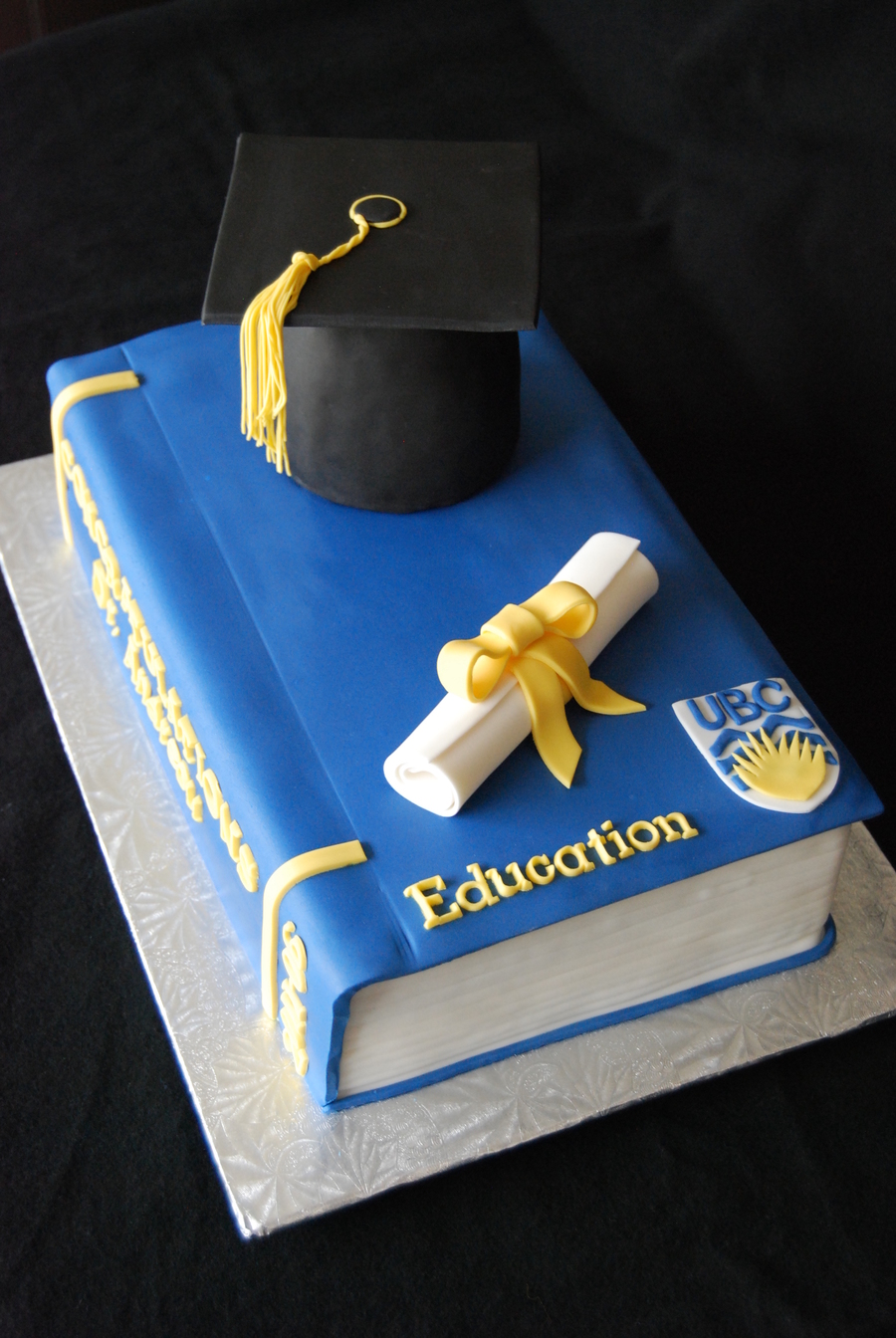 Book Graduation Cake Ideas