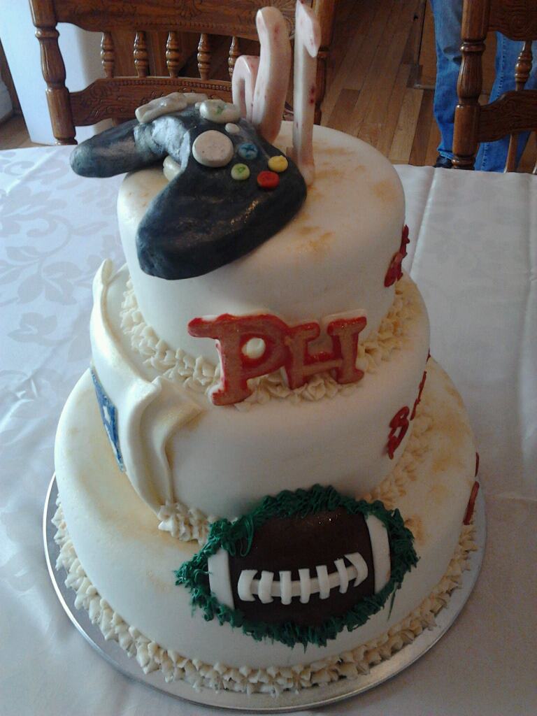 Boy 16th Birthday Cake