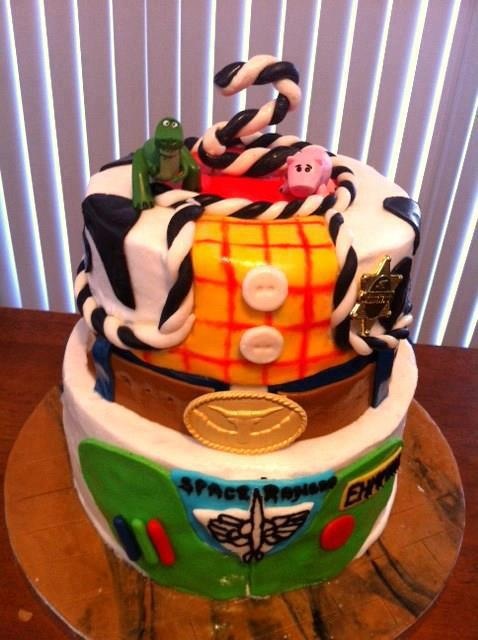 Buzz and Woody Cake