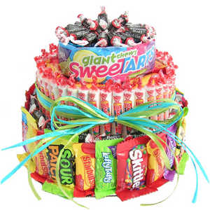 Cake Candy Tier Gift Baskets