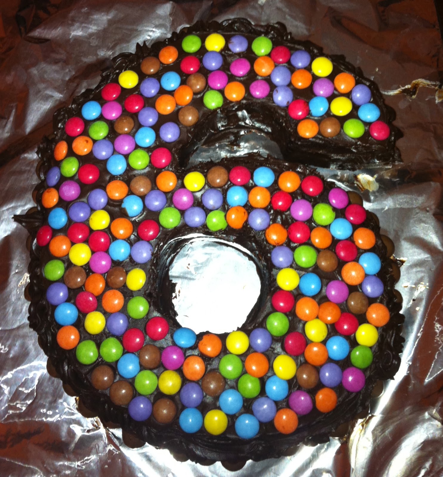 Cake Shaped Like Number 6 Cake Shaped Like Number 6