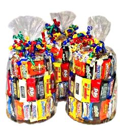 Candy Bouquet Gift Basket Ideas