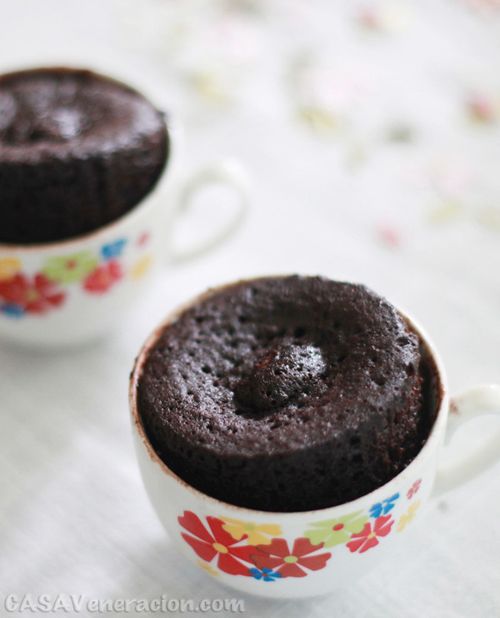 Chocolate Cupcakes Microwave