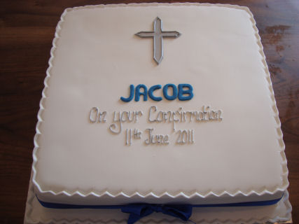 Christening Communion Cake
