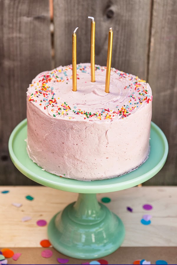 Confetti Birthday Cake