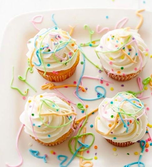 Confetti Cupcakes Idea Confetti Cupcakes Idea
