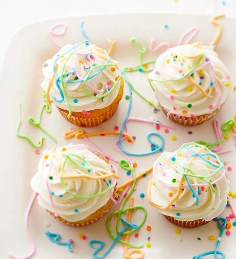 Confetti Cupcakes Idea