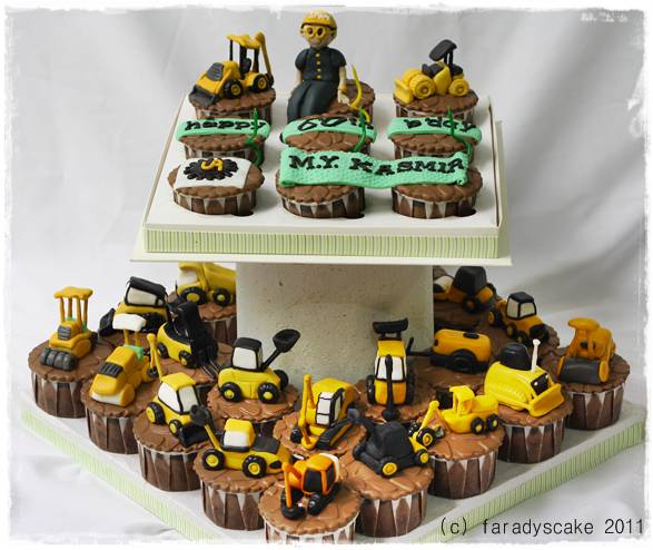 Construction Cupcakes Construction Cupcakes