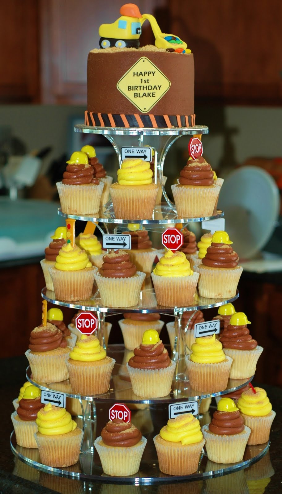 Construction Themed Cupcakes Construction Themed Cupcakes