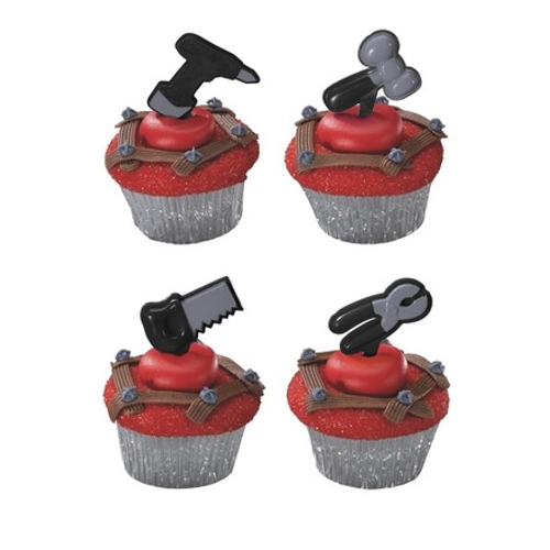 Construction Tools Cupcakes