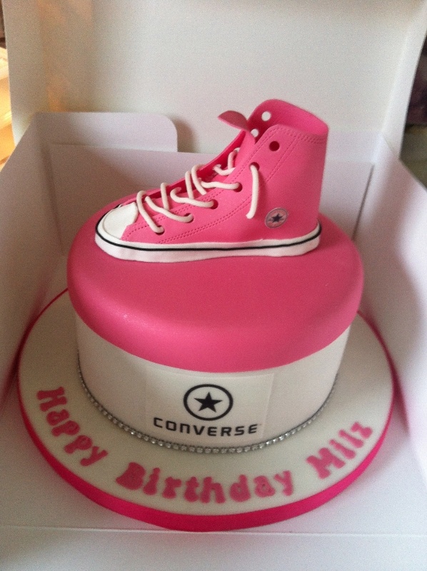 Converse Birthday Cake