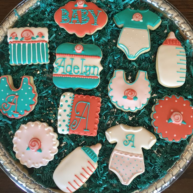 Coral and Teal Baby Shower Ideas Coral and Teal Baby Shower Ideas