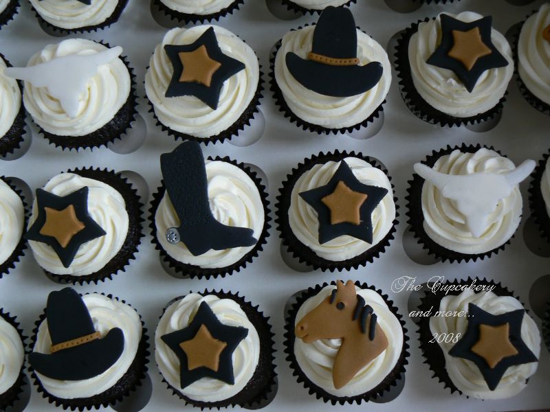 Cowboy Cupcake Cake Ideas