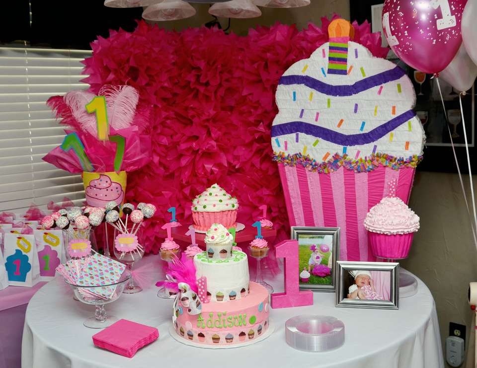 Cupcake Birthday Party Ideas
