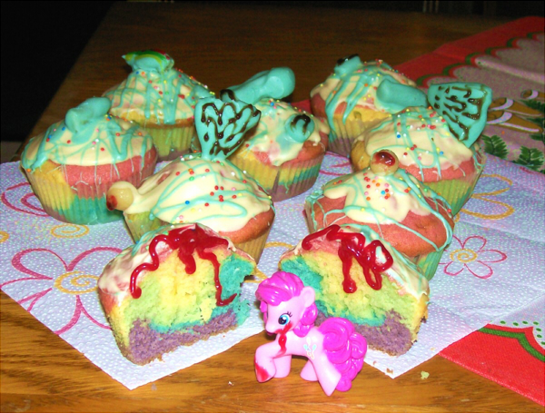 Cupcake MLP Rainbow Dash