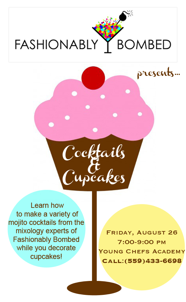Cupcakes and Cocktails Flyers