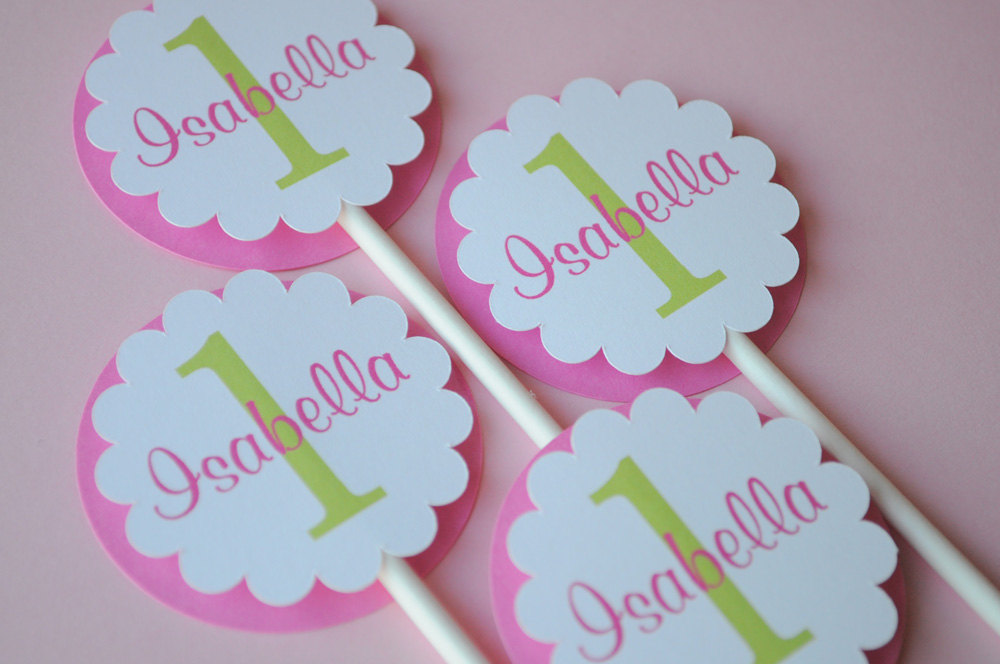 Cupcakes for Girls 1st Birthday Party Ideas Cupcakes for Girls 1st Birthday Party Ideas