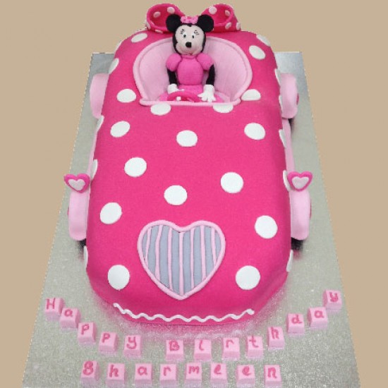 Custom Minnie Mouse Cake