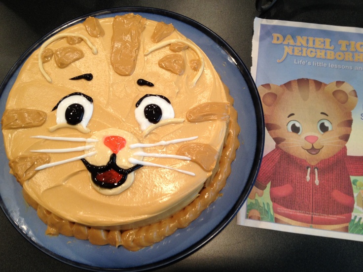 Daniel Tiger Birthday Cake