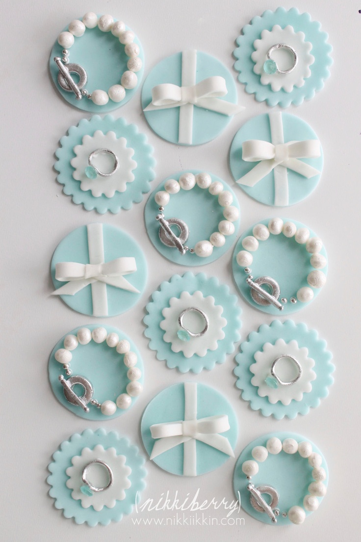 Diamond Ring Cupcake Toppers