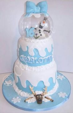 Disney Frozen Cake