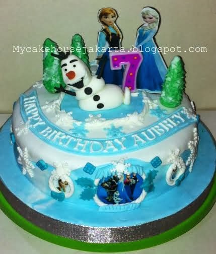 Disney Frozen Theme Cake