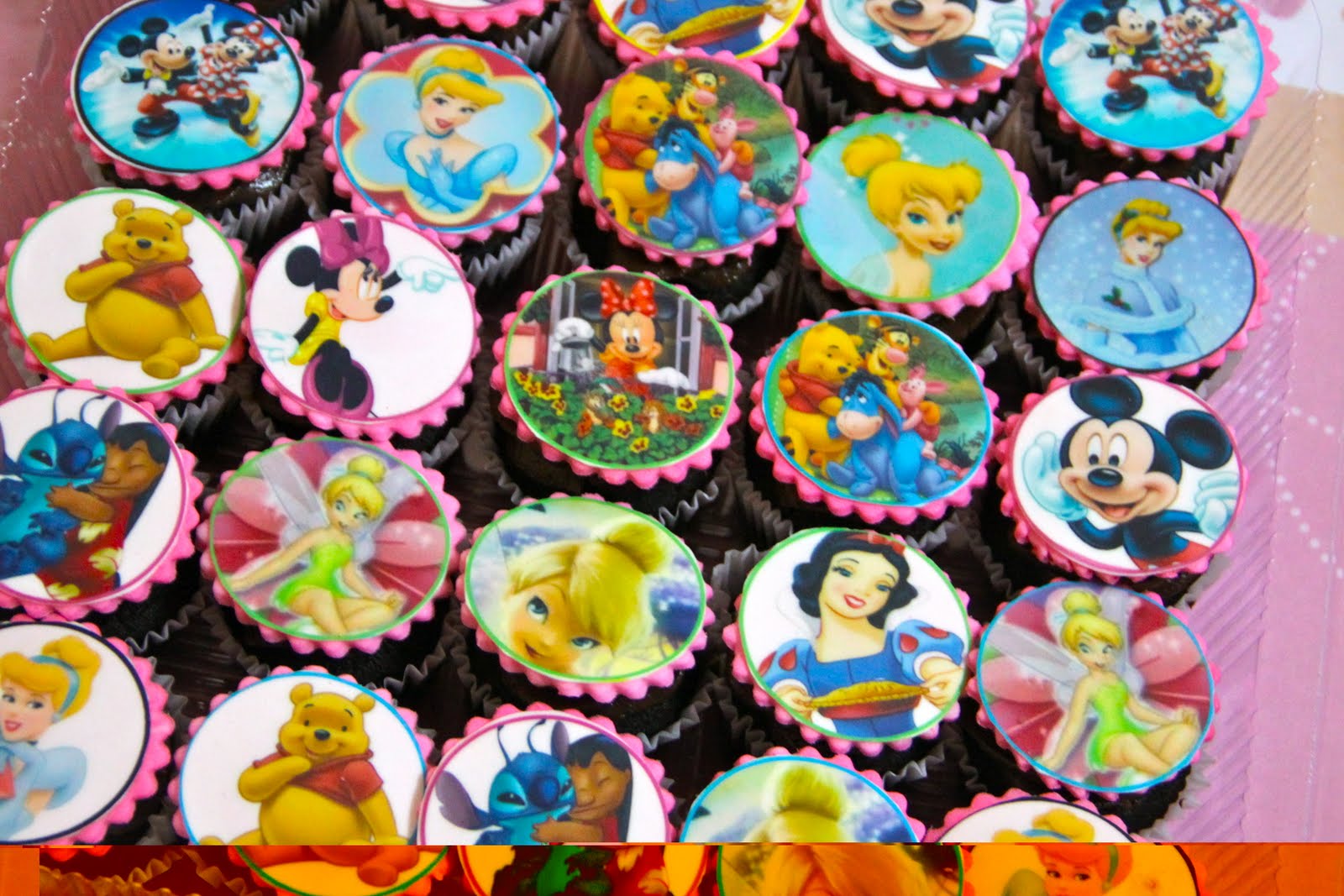 Disney-themed Cupcakes
