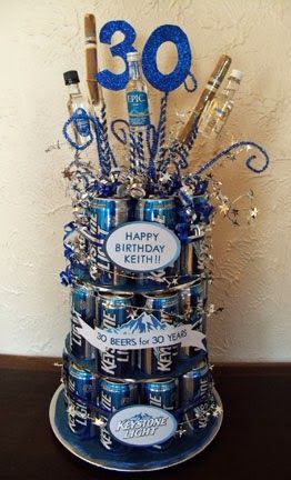 DIY Beer Can Cake