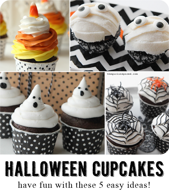 DIY Halloween Cupcakes