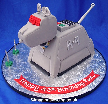 Doctor Who Birthday Cake