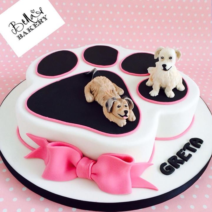 Dog Birthday Cake