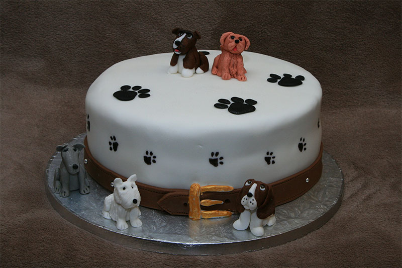 Dog Birthday Cake