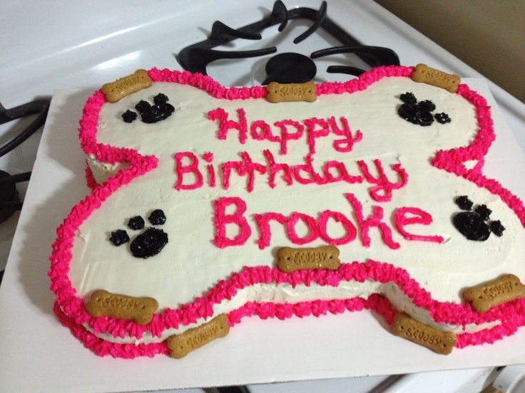Dog Bone Cake Dog Bone Cake