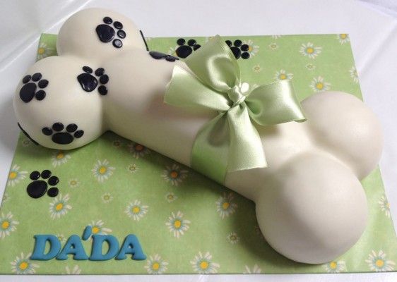 Dog Bone Cake