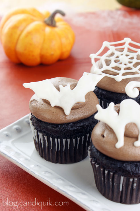 Easy Halloween Cupcake Toppers