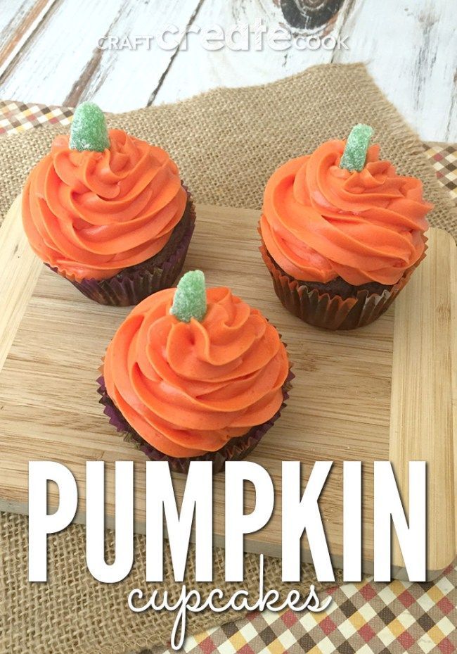 Easy Halloween Cupcakes Pumpkins Easy Halloween Cupcakes Pumpkins