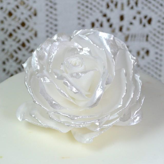 Edible Wedding Cake Roses Decorations