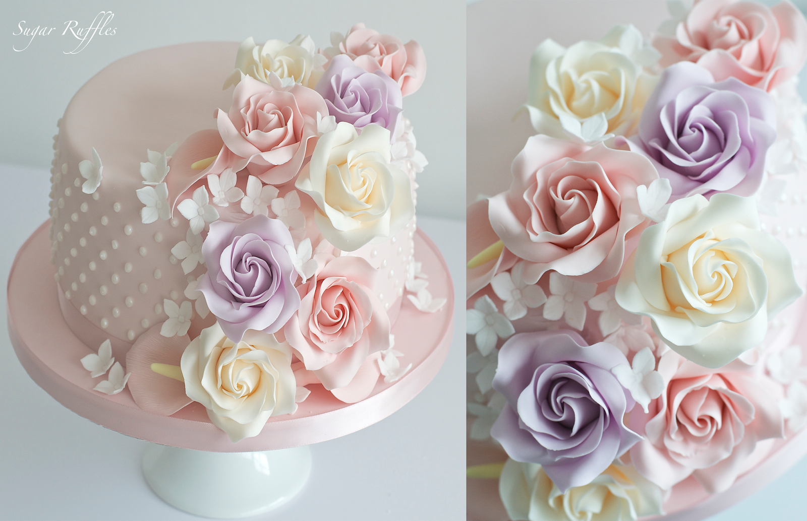 Elegant Birthday Cake