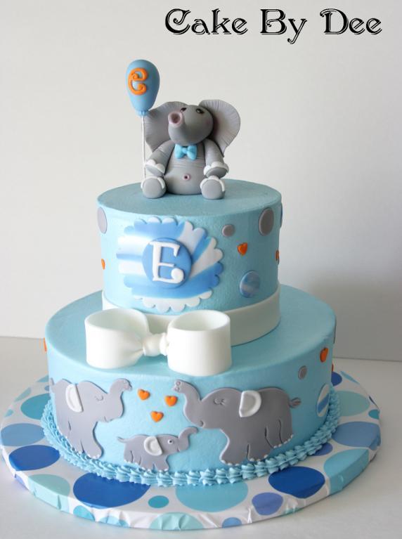 Elephant Baby Shower Cake Decorations Elephant Baby Shower Cake Decorations