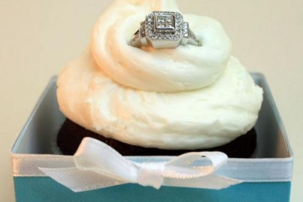 Engagement Ring Bridal Shower Cupcakes Engagement Ring Bridal Shower Cupcakes
