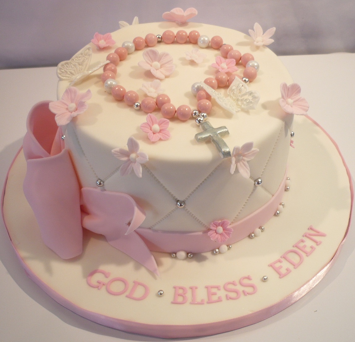 First Communion Girl Cake First Communion Girl Cake
